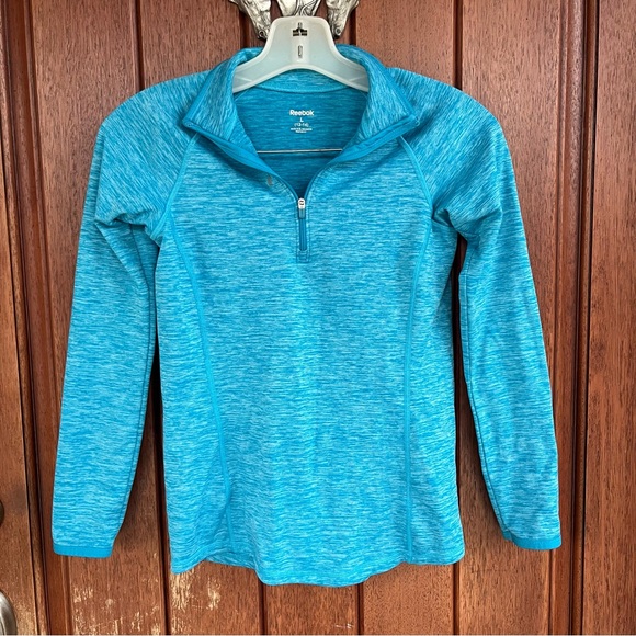 Reebok Tops - Reebok Fitted Quarter-Zip